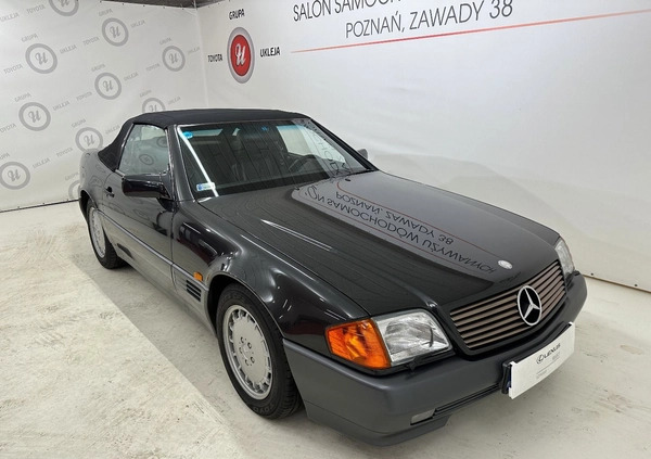 Mercedes-Benz SL cena 199900 przebieg: 32807, rok produkcji 1991 z Poznań małe 92